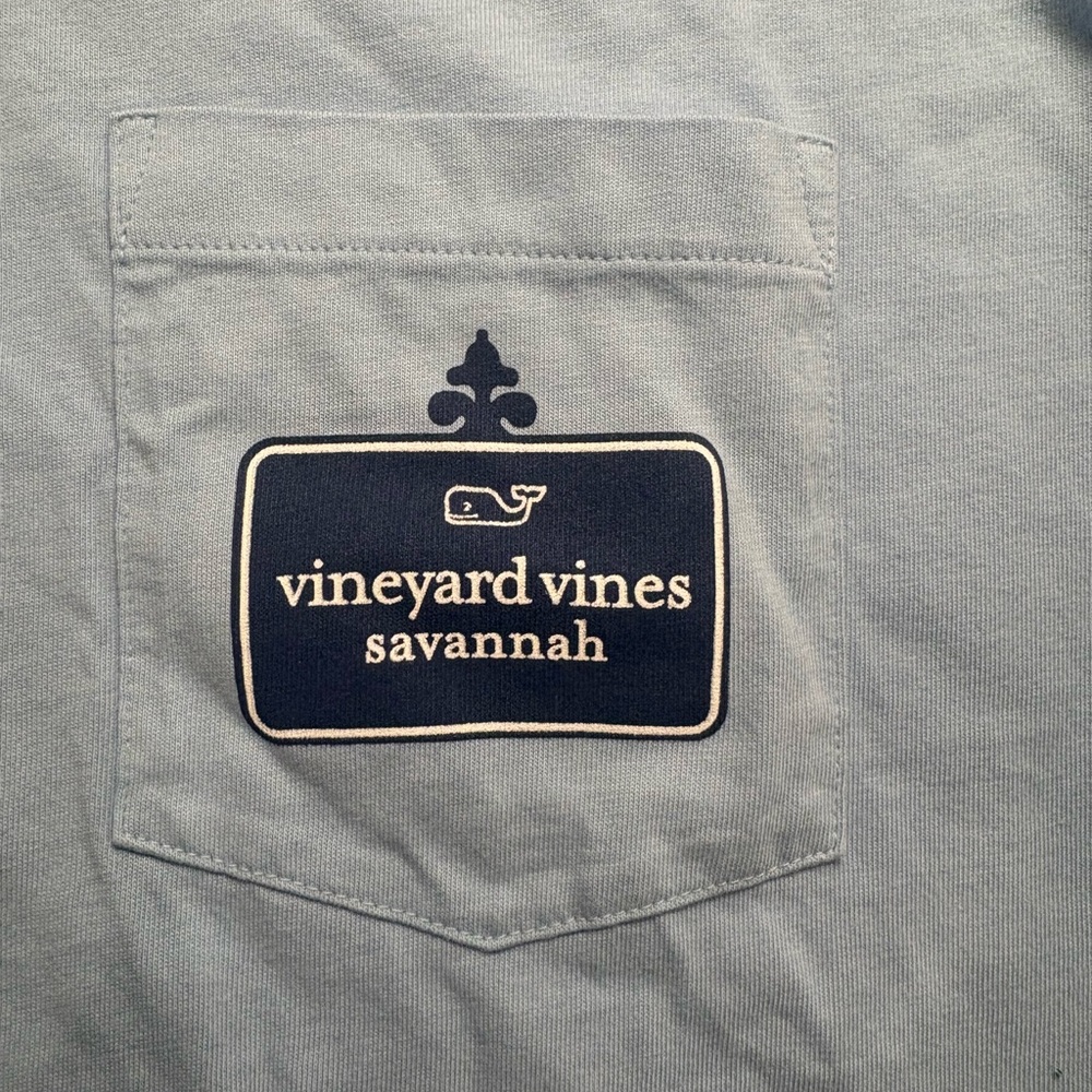 Vineyard Vines Blue Graphic Tee